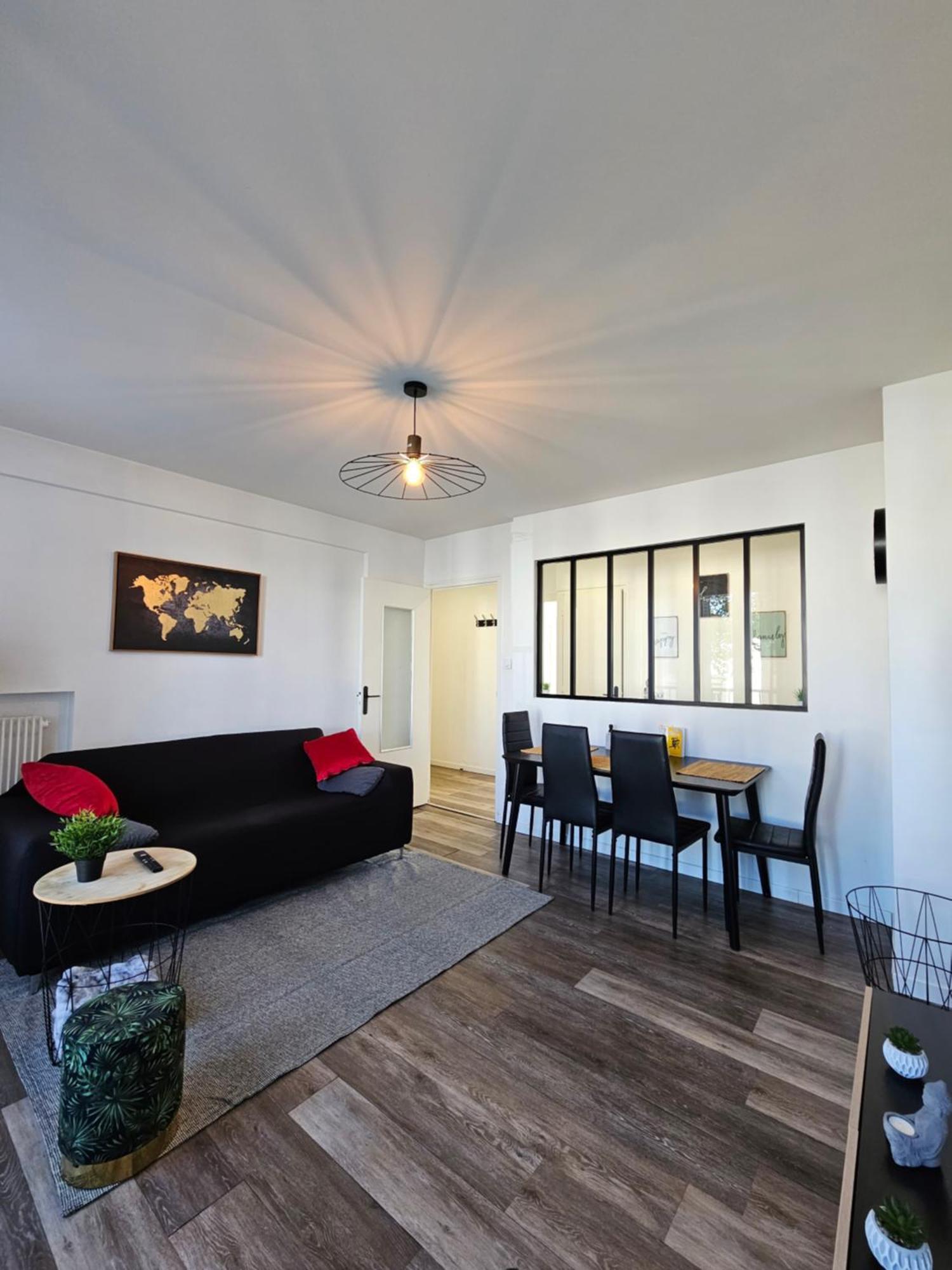 Charmant & Spacieux 3 Chambres - Mm Apartment - Lyon Grand Parilly Vénissieux Kültér fotó